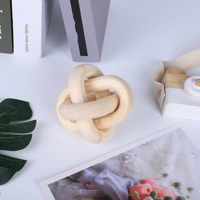 Moderner Stil Custom Naturholzkette Link Dekorative Wanddekoration Kette für Tee / Kaffee / Süßigkeiten