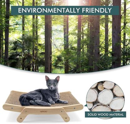 Lieblings 5-in-1 Katzenkratzer für Hauskatzen mit massivem Holzrahmen und individuellem Logo