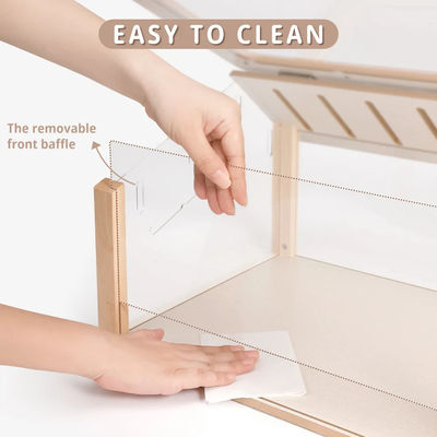 Uhrkasten Custom Hamster Versteck Holz Haustiermöbel Spielhaus Festmuster für kleine Haustiere