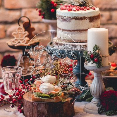 Wie Sie wünschen Acryl Getränke Bar Liste Hochzeitsschild mit Holzstand personalisiert