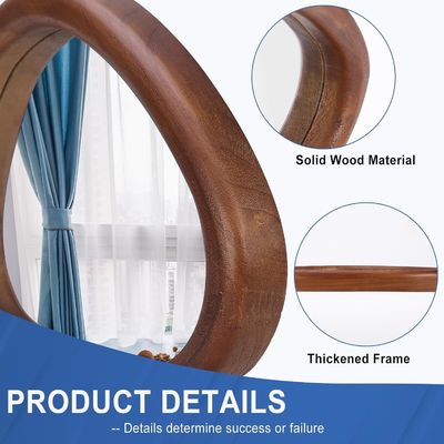 Asymmetrische Spiegel aus 2 Stücken für die Wanddekoration im Hotel-Hausbad