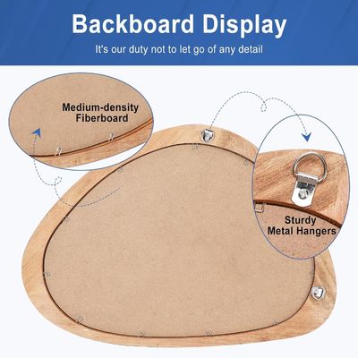 Asymmetrische Spiegel aus 2 Stücken für die Wanddekoration im Hotel-Hausbad