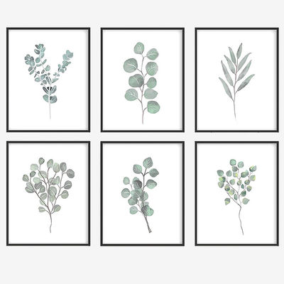 Personalisiertes Logo Akzeptabel Nordischer Stil Holz Bild Bildrahmen für Heimdekoration