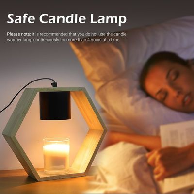 Moderne rustikale braune Holzpfeiler-Kerzenhalter für Heimdekorationen 3D x 9"W x 22"H