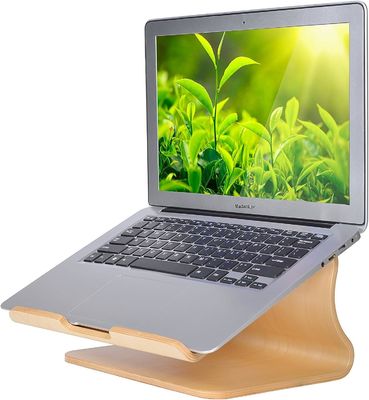Holz Laptop-Stand für MacBook Y Mail Verpackung Verbrannte Druckventilierte Halterung Dock