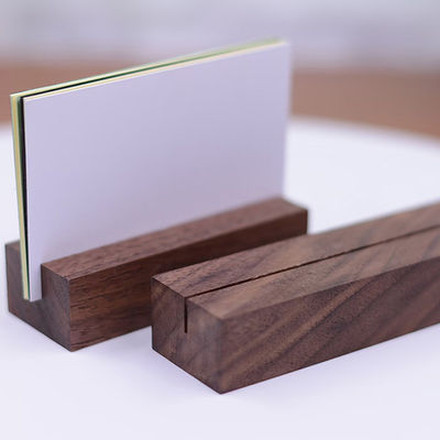 Bildrahmen aus Massivholz in U-Form Buchenkalender Stand Halter Dekoration Holzkalenderbasis