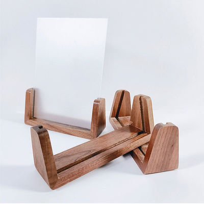 Holzbasis für Massivholz Schreibtisch Kalender Karte Postkarte Kreative Mobiltelefon Dekoration