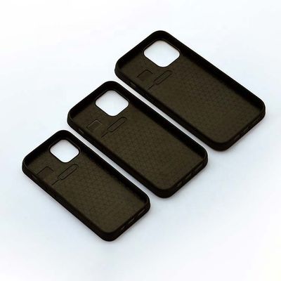 OEM/ODM-Bestellung akzeptiert Holz Rückendeckung Telefonkoffer in natürlicher Farbe mit benutzerdefiniertem Logo