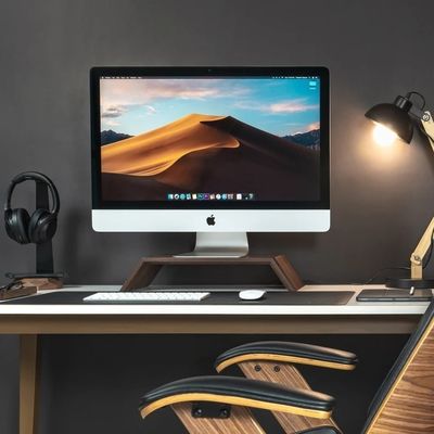 Holz-LCD-Monitorstand mit ergonomischem Design und Holzmaterial