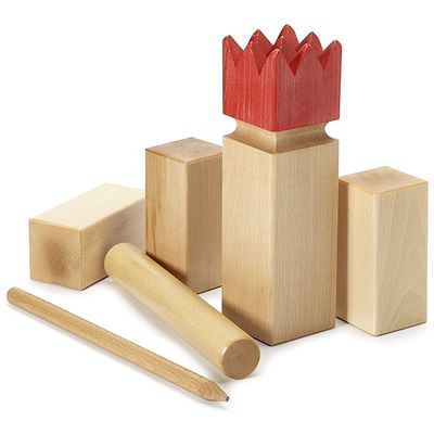 Bringen Sie Ihre Outdoor-Aktivitäten auf die nächste Stufe mit Hardwood Kubb Yard Game Set