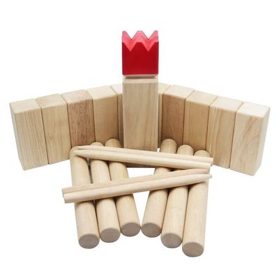 Bringen Sie Ihre Outdoor-Aktivitäten auf die nächste Stufe mit Hardwood Kubb Yard Game Set