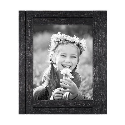 Rustikale Holzwand montiert oder Tisch-Stand-Oberfläche Freiheit Sortiment Rahmen in kundenspezifischer Größe