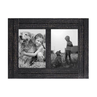 Rustikale Holzwand montiert oder Tisch-Stand-Oberfläche Freiheit Sortiment Rahmen in kundenspezifischer Größe