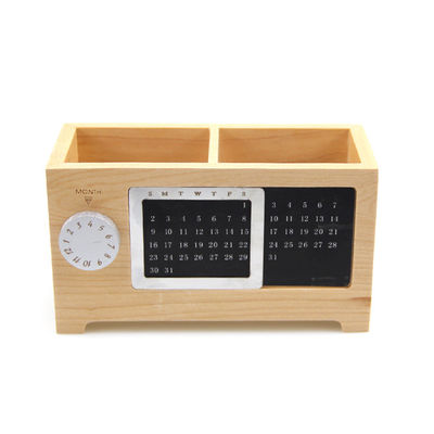 17X7.2X9.6cm Holz-Stifthalter Adventskalender-Box Halten Sie Ihre Schulmaterialien organisiert