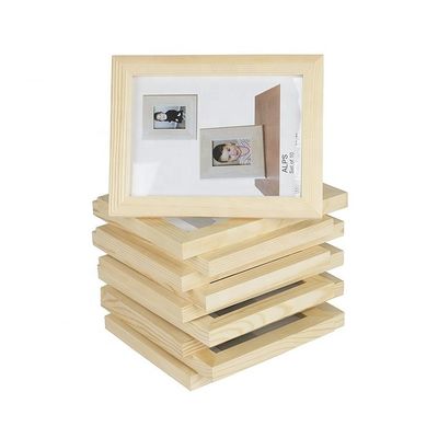 Personalisiertes Logo akzeptabel europäischer Stil Holzbild-Foto-Rahmen für die Wohnkultur