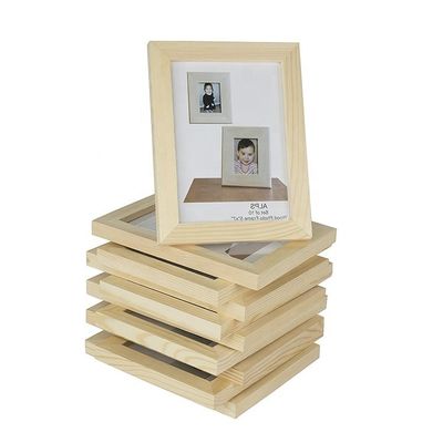 Personalisiertes Logo akzeptabel europäischer Stil Holzbild-Foto-Rahmen für die Wohnkultur