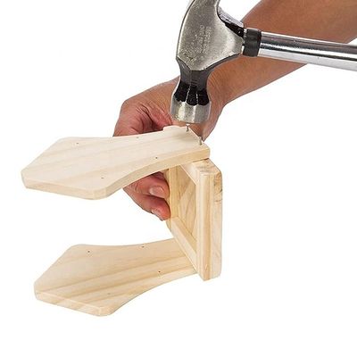 Kleine, schöne Außendekoration, Tauben, Vogelhaus, alle Jahreszeiten, Holzfütter