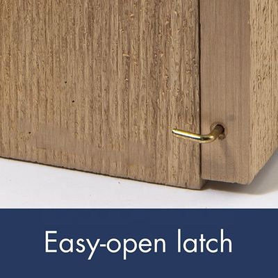 Einfacher Stil DIY Holz Vogelhaus Holz Handwerk Dekoration Verbrannt