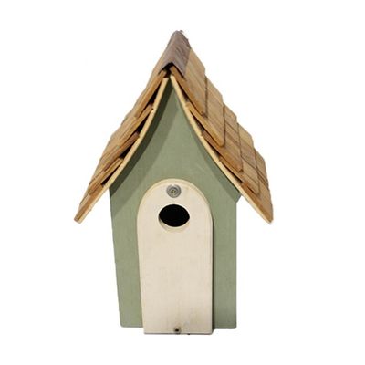 Winddichtes Holz-Vogelhaus mit individueller Farbe