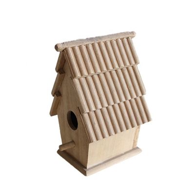 Maßgeschneiderte Atmung kleine Holz-Vogelhaus für praktische Vögel Gehege