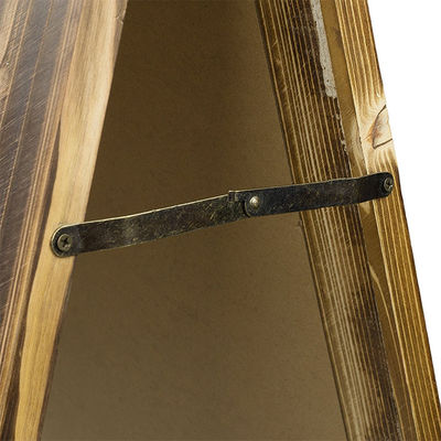 Handgefertigte rustikale Holzrahmen-Portable Blackboard mit Stand