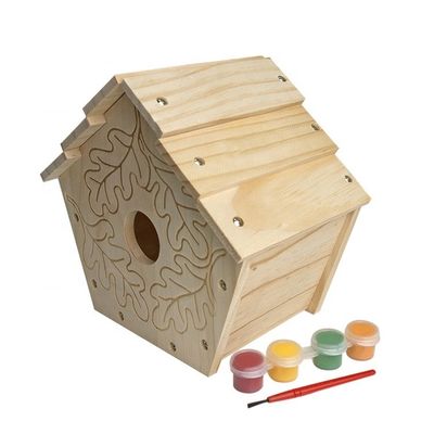 Drucken Muster Holz Zeder Vogelhaus Käfige für DIY Dekoration und Dekoration
