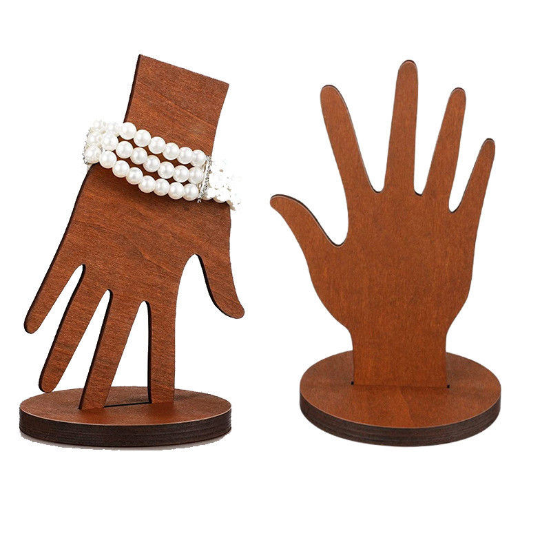 Holzhandwerk Verzierungen Ring Display Stand Der perfekte Weg, um Ihre Ringe zu zeigen
