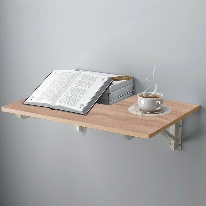 Custom Service Modernes Design Massivholz Klappregal für Bad Holz Wanddekoration