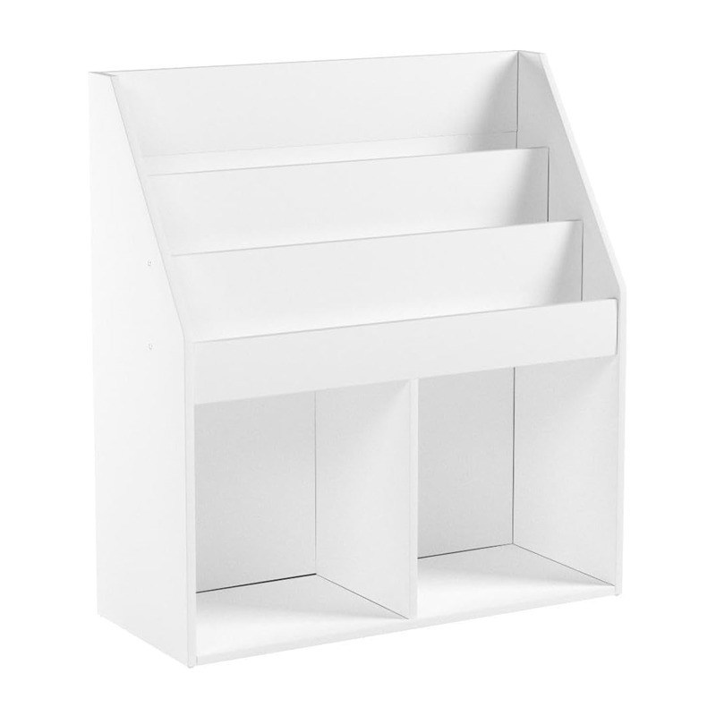 Schnitzerei aus Holz Bücherregal Bücherregal Aufbewahrung Display Regal Organisator für Kinder Kinder