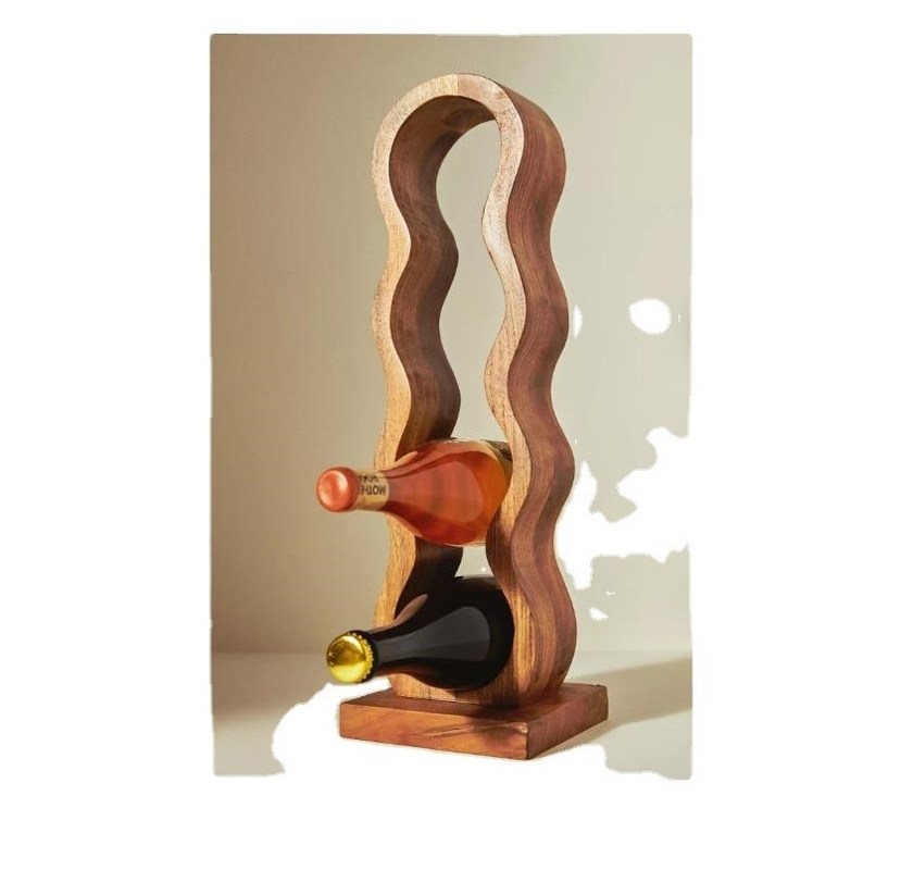 Massivholzweinlager mit individuellem Logo Großformat-Seidenbildschirmdruck