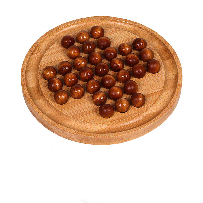 Personalisiertes Logo 202407 Bambus Einzel-Unabhängiges Schachtischspiel für Erwachsene und Kinder