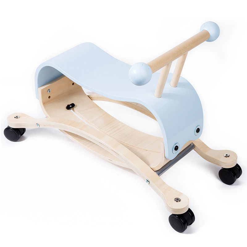 Postverpackung Y Holzkinder Reiten Pferd Montessori-Bildungsaktivität für Kleinkinder