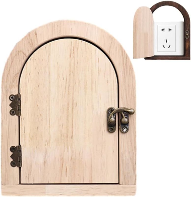 Handgefertigte Holz-Sicherheitskappen für 8,5*8,5 cm Schalter Kinderschutz