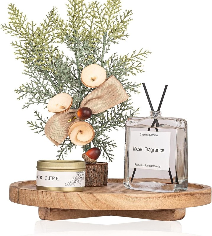 Kleine Holzschachtel Stand für dekorative Holz Riser in der Küche Seife Tellerhalter