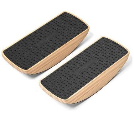 OEM ODM Akzeptable Büro-Haus-Schiebefriedigung Matte mit Holz Wobble Board