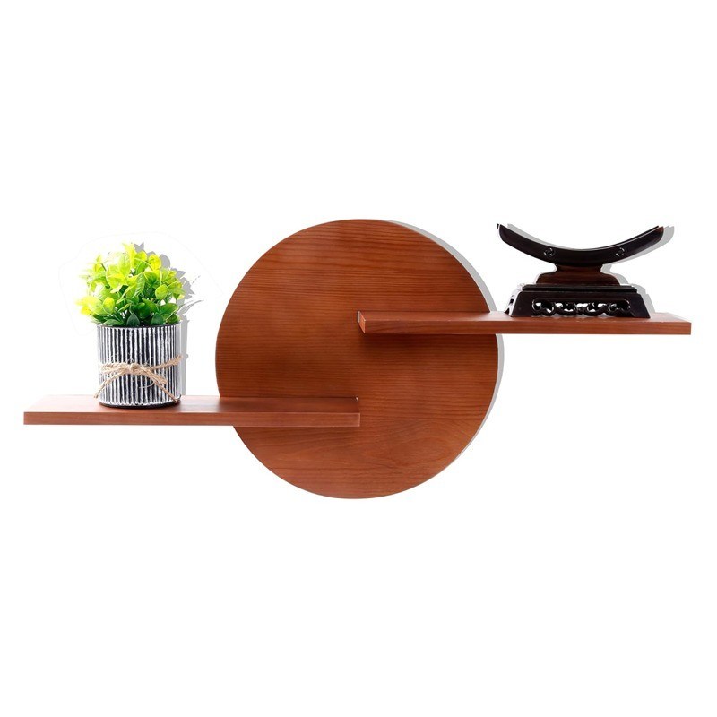 Nicht faltbares Regal Rundes Dekorationsbildschirm Wandmontage Regal Hängende Regale Hohe Menge