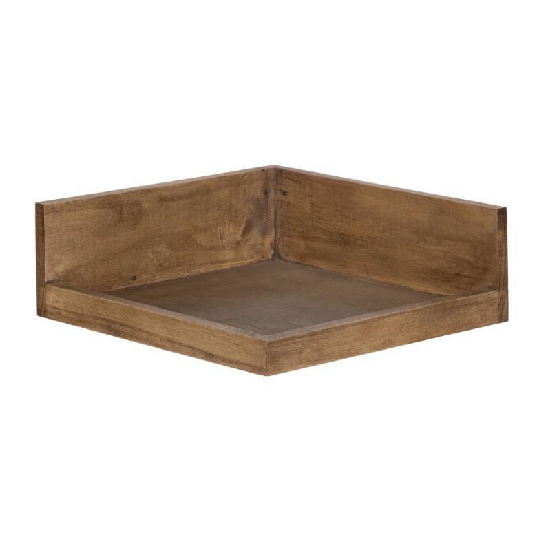 Hochmenge Moderne 3 Stück Massivholz Bücher Fotos Wandregal Verstellbares Schwimmblatt