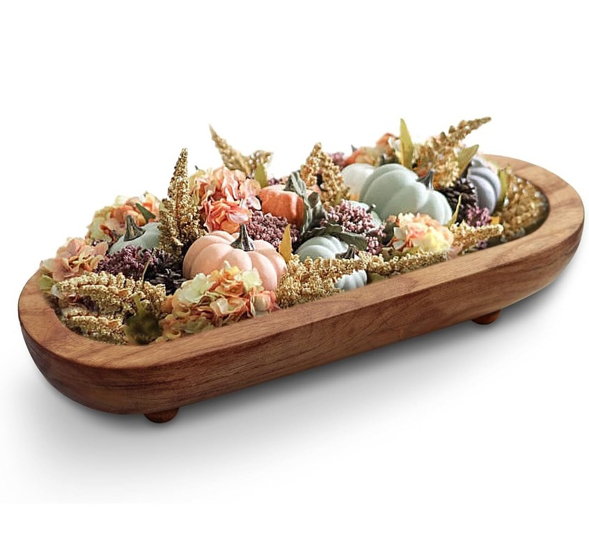 Anpassungslogo Akzeptable runde Schüssel für Bauernhaus rustikal braune dekorative Schüsseln