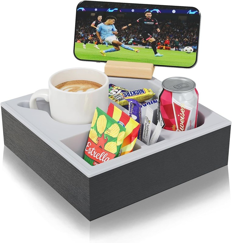 Wasserdichtes, Spülwasserdichtes, Holzcouch-Taschenhalter für Schlafsofa-Organisator, handgefertigt