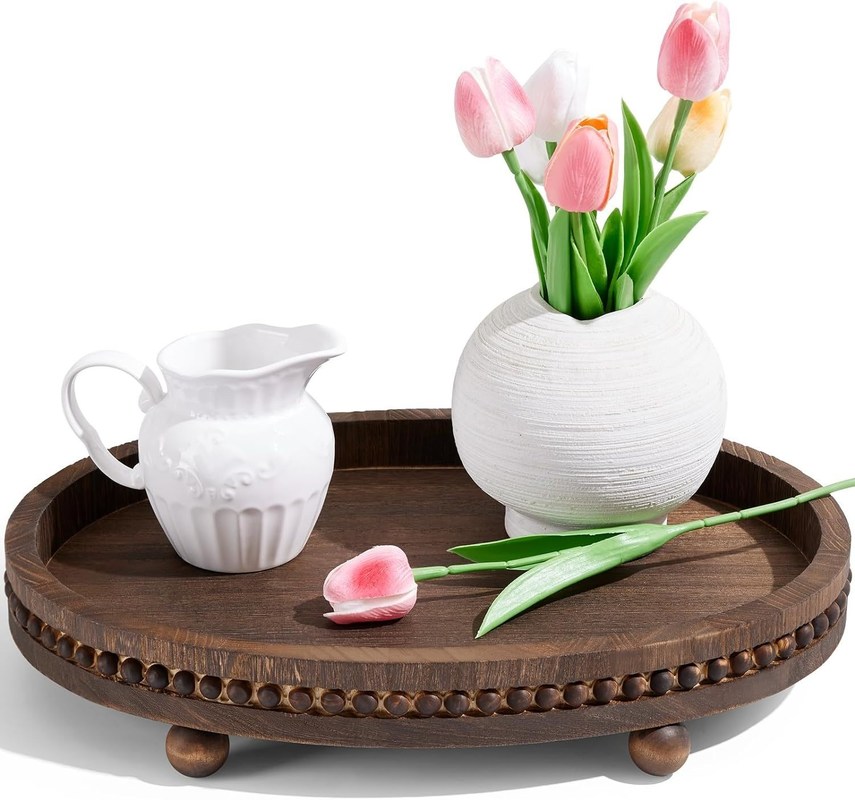 Holzdekorationsschachtel für Küche und Esstisch im rustikalen Stil