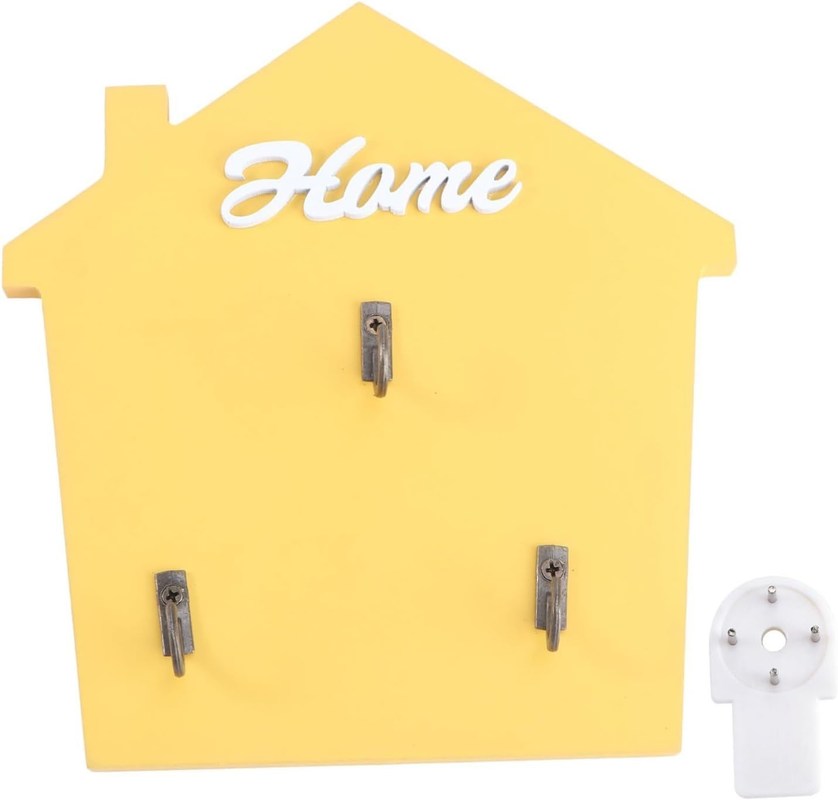 Eintrittsraum Schlammkammer Briefkasten und Schlüsselregal mit Holzspangen in Naturholzfarbe