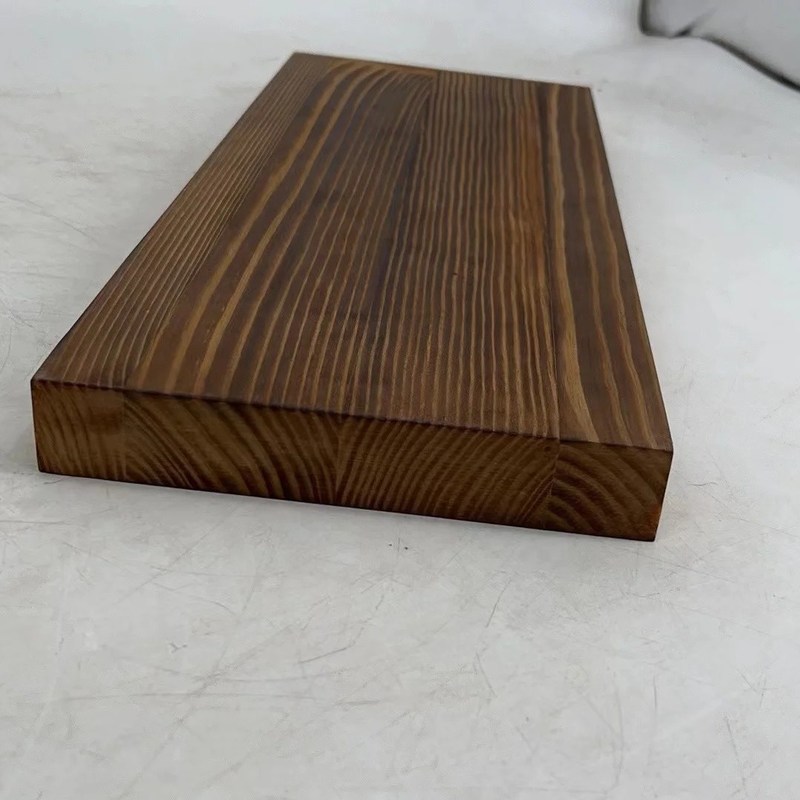 Postverpackung Holz Wandregale Set Wandmontiert Massivholz Hängende Regale für die Lagerung