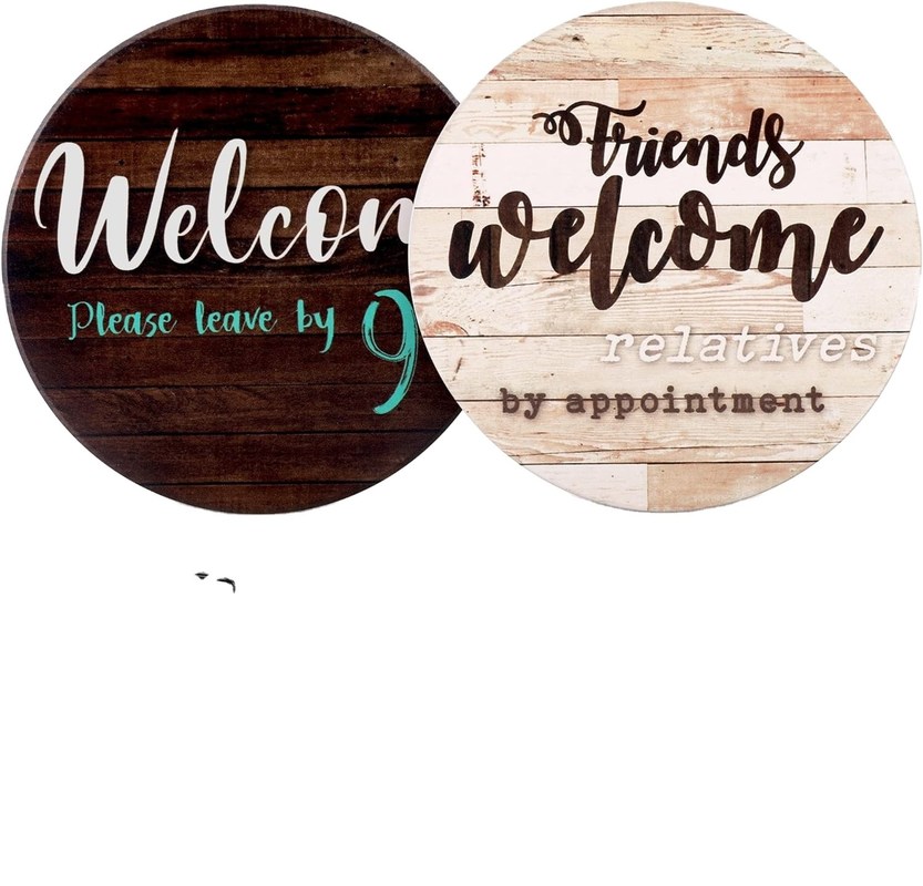 Marmor Sarkastic Absorptionsstein Kork Getränke Coasters mit Halter Custom Luxus 6 Stück