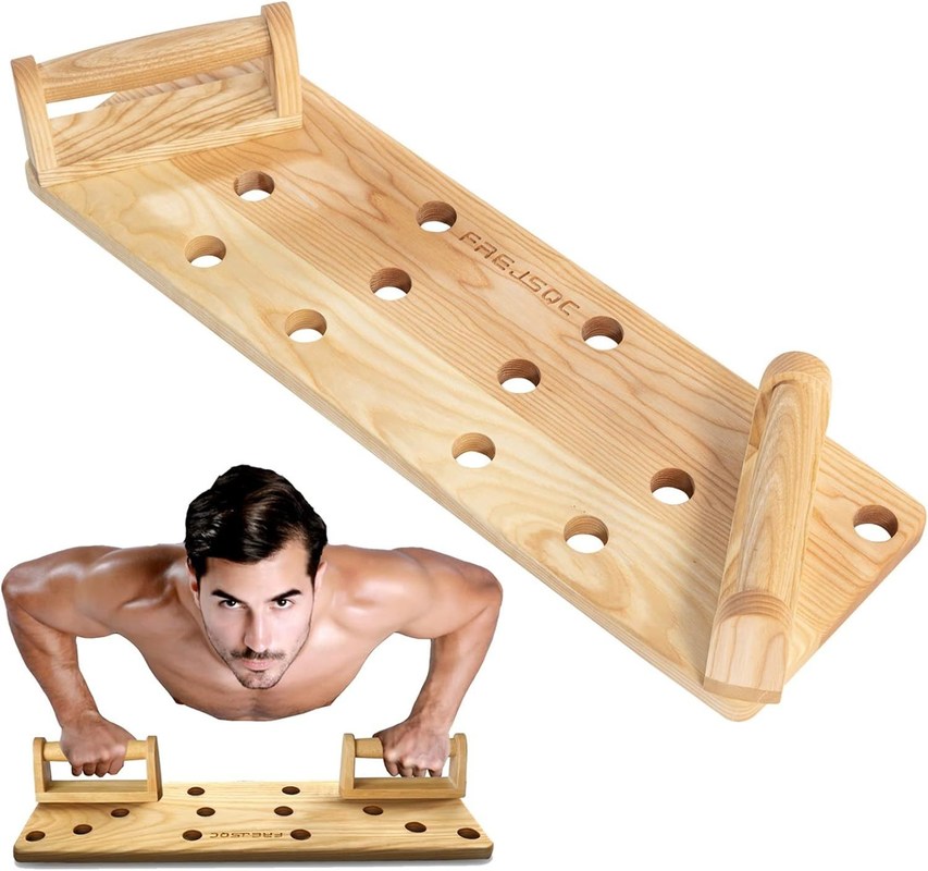 Original Patent Design Holz Push Up Board Hohe Menge Stände für Krafttraining