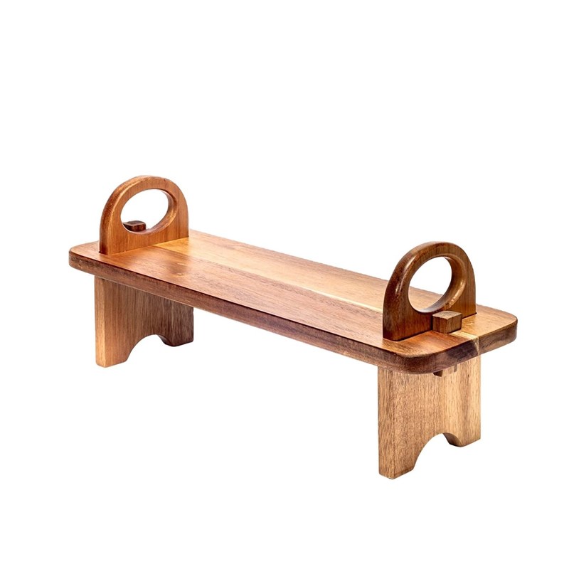 Individuelles Logo Elegantes Handgemachtes Heimdekor Schalter Organisator Käsebrett