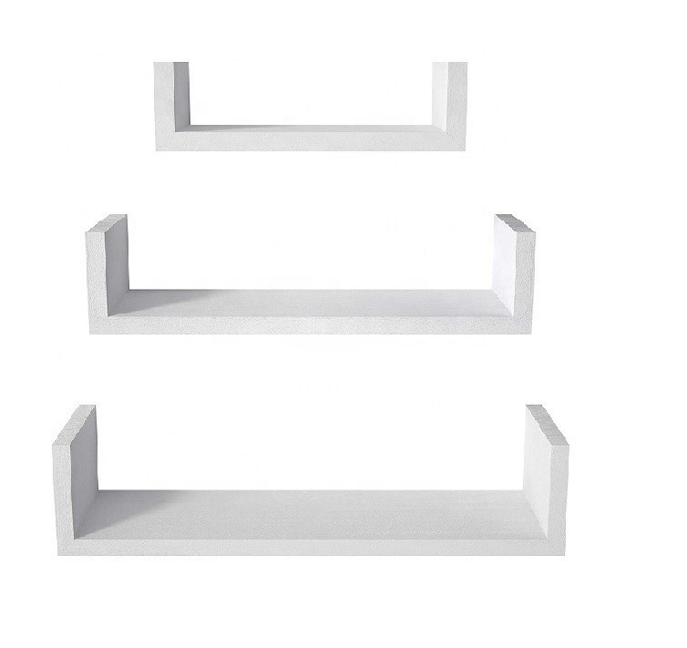 Massivholz Wandregal Handgefertigte schwimmende Regale Holz Wandmontiertes Regal für zu Hause