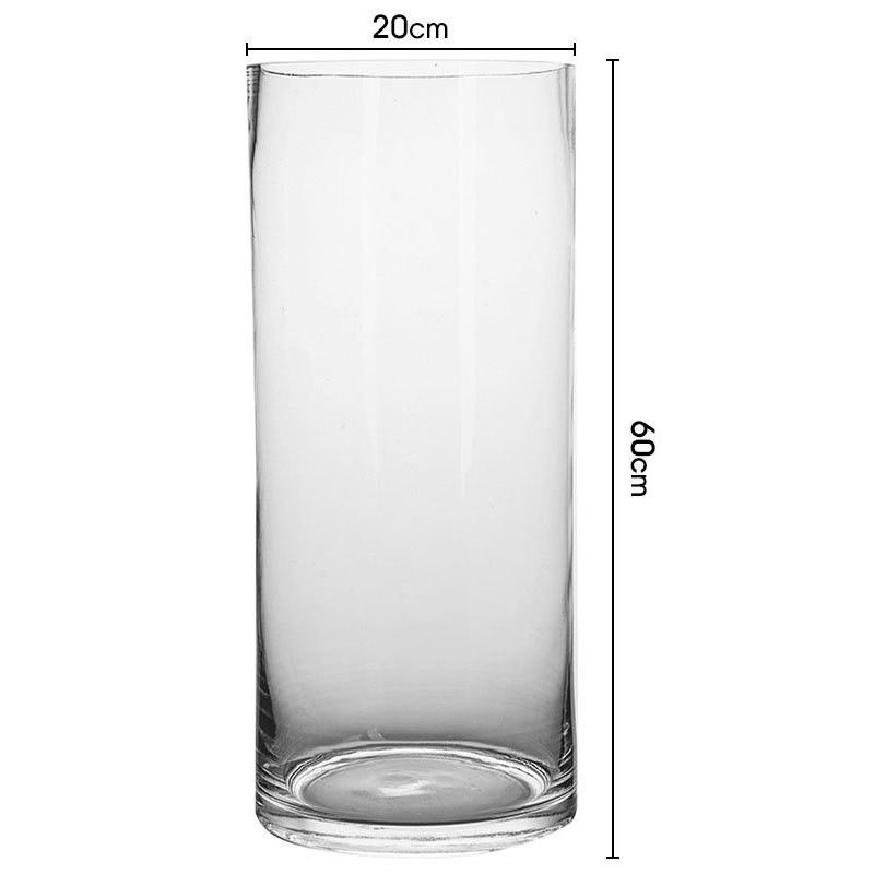Minimalistische 60 cm hohe Glasvasen Die perfekte Kombination aus Stil und Funktion
