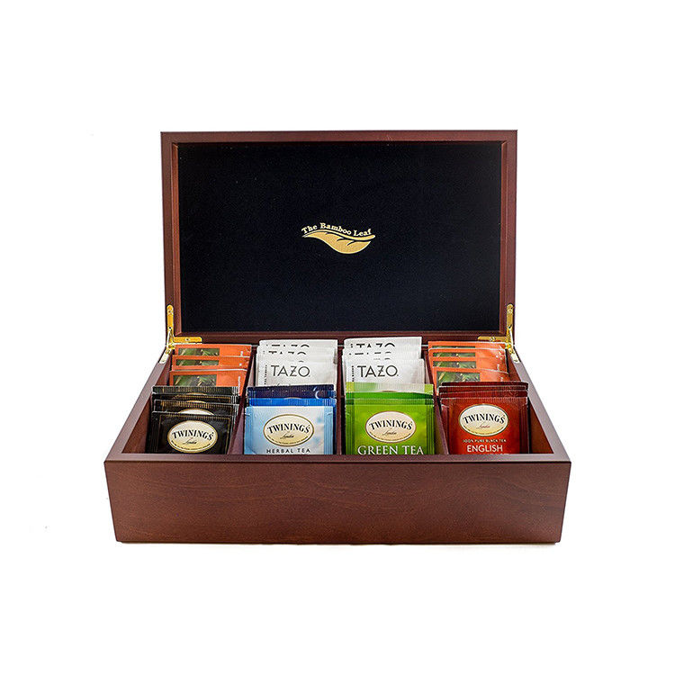 Delikates Vintage Stil Moderne kleine Holz-Teebox Handgefertigt und Bestellung akzeptiert