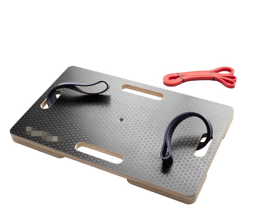 Hochmenge-Gummiband-Widerstandstrainingsplattform mit individuellem Logo und Holz